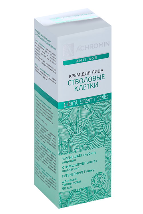 

Крем Achromin Anti-Age д/лица со стволовыми клетками яблока, 50 мл
