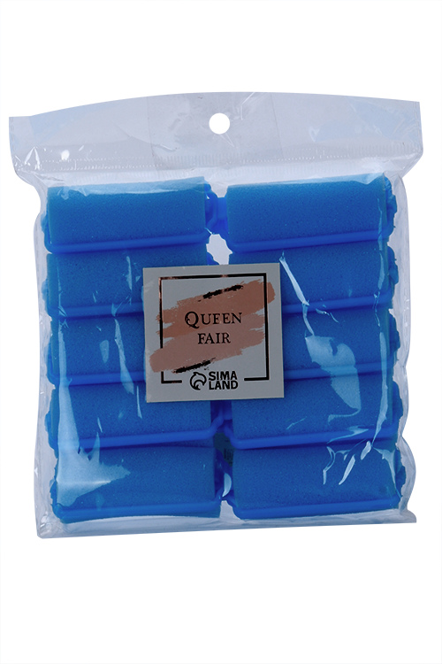 Бигуди Queen fair с фиксатором d = 2,5 см 5,7 см 10 шт цвет МИКС