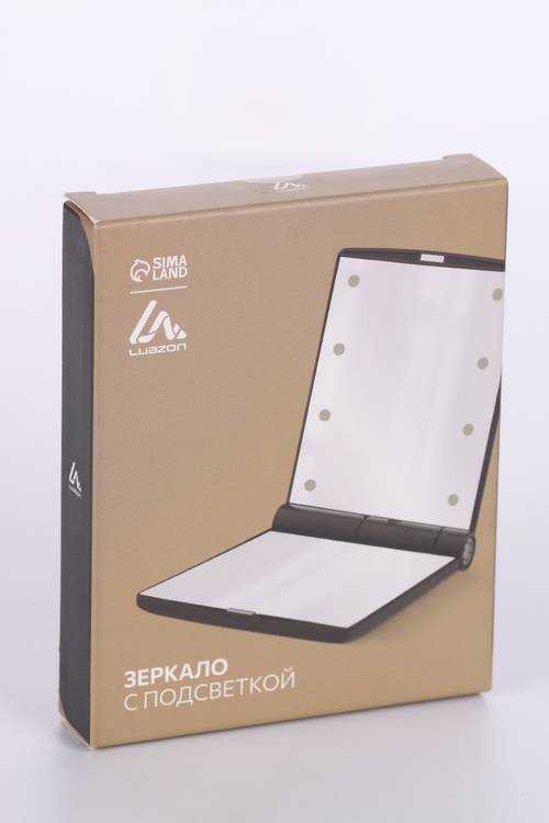 

Зеркало LuazON Home подсветка 110×85×1 см 8 диодов МИКС