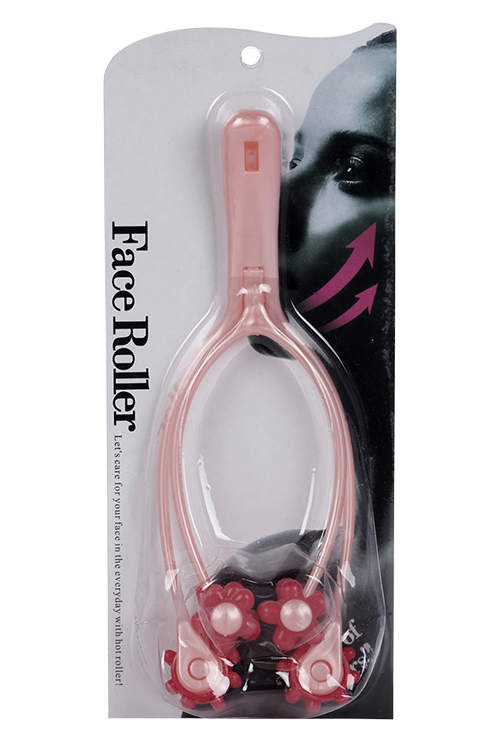 

Массажер Face Roller 2 типа роликов 64RN-10230 оранжевый/красный x1
