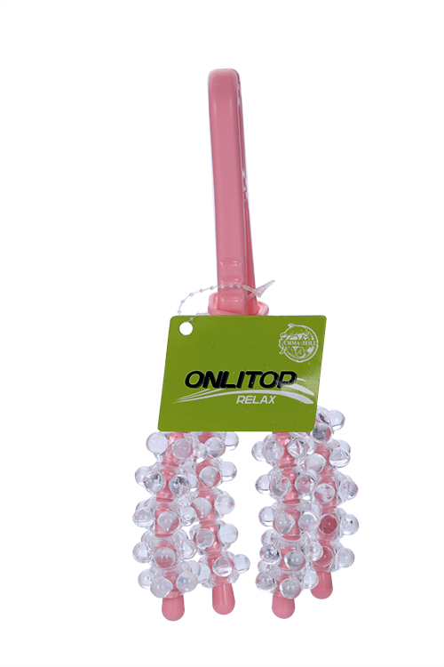 

Массажер ONLITOP д/плеч 22×8,5×6,5 см цвет розовый