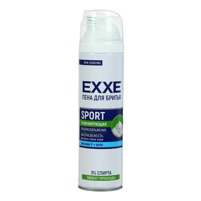 Пена д/бритья Exxe Sport Energy Cool Effect 200 мл пена для бритья exxe sport energy cool effect охлаждающая 200мл