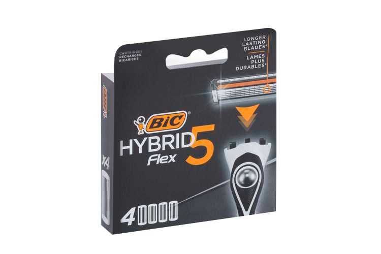 

Сменные кассеты BIC Hybrid 5 Flex 5 лезвий 4 шт