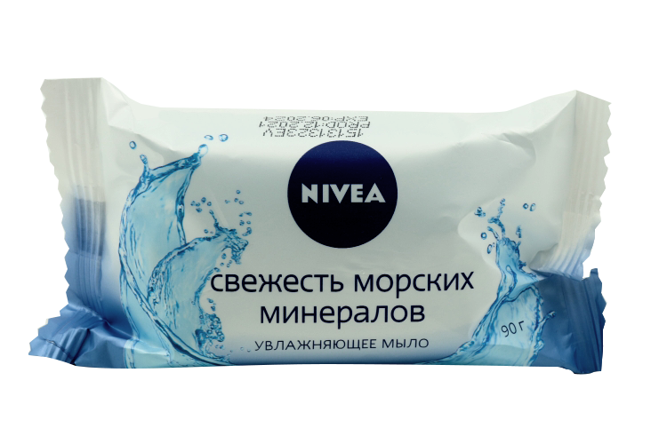 Мыло Nivea Свежесть морских минералов косметич увлажняющее, 90 г, (82430)