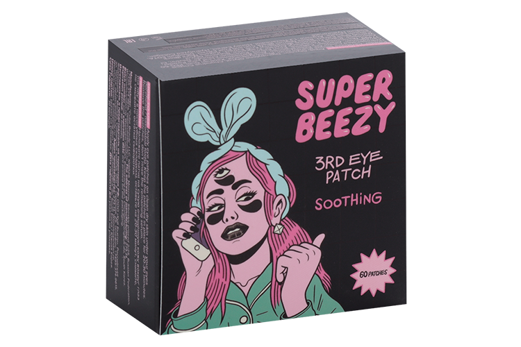 Патчи SUPER BEEZY гидрогелевые д/питания/смягчения, 60 шт