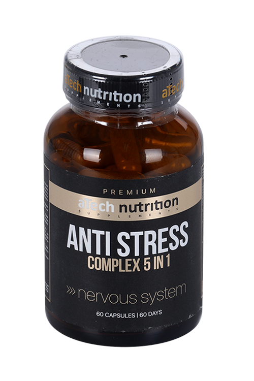 

Комплекс aTECH PREMIUM ANTI STRESS 5 в1, 60 шт, капсулы
