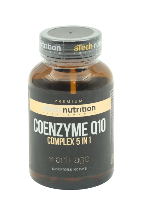 Комплекс aTECH PREMIUM COENZYME Q10 ANTI AGE 5 в1, 700 мг, 60 шт, капсулы