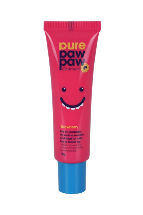 

Бальзам Pure PawPaw д/губ восстанавливающий с ароматом клубники, 15 г