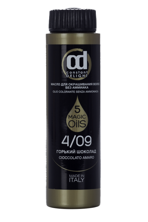 Масло Constant Delight MagIc Oils д/окрашивания волос 4/09 горький шоколад, 50 мл