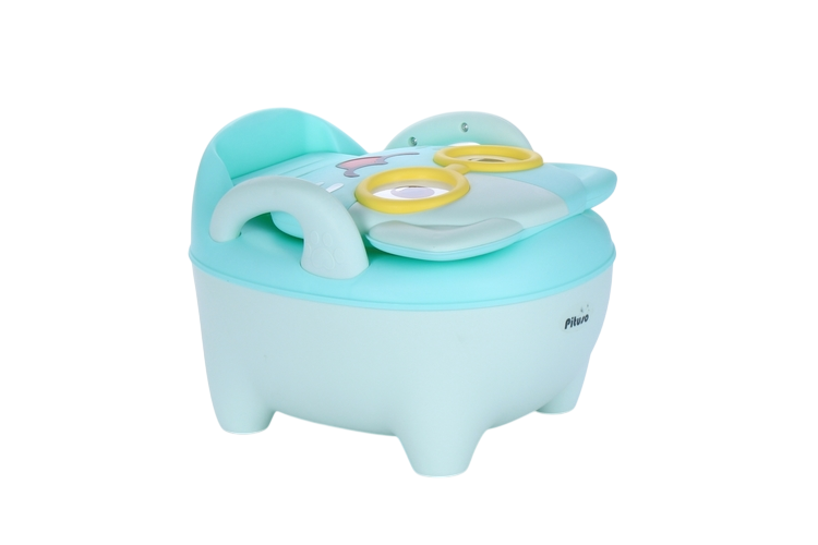 

Горшок PITUSO котик в очках зелный детский