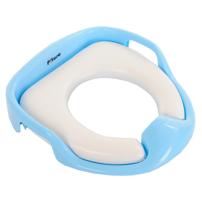 Накладка PITUSO на унитаз мягкая голуб 587₽