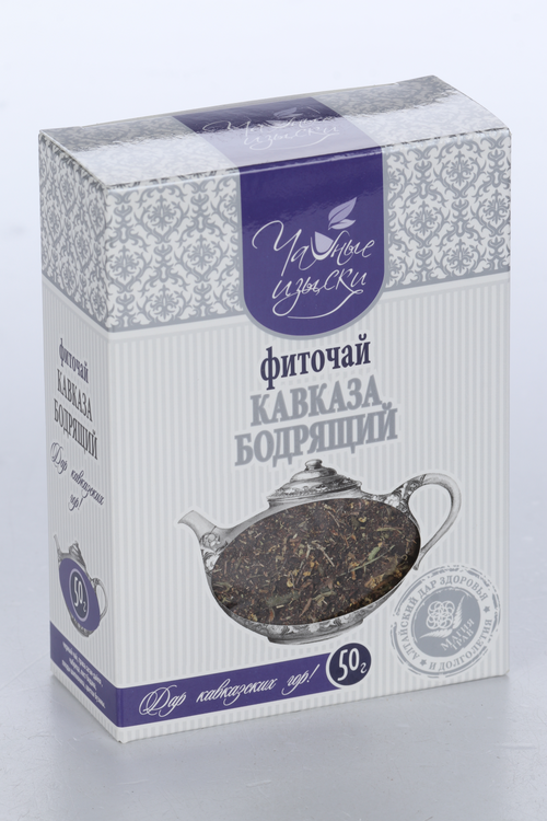 

Фиточай Чайные изыски Кавказа Бодрящий, 50 г