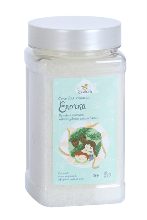 

Детская соль СпивакЪ д/купания Ёлочка, 450 г