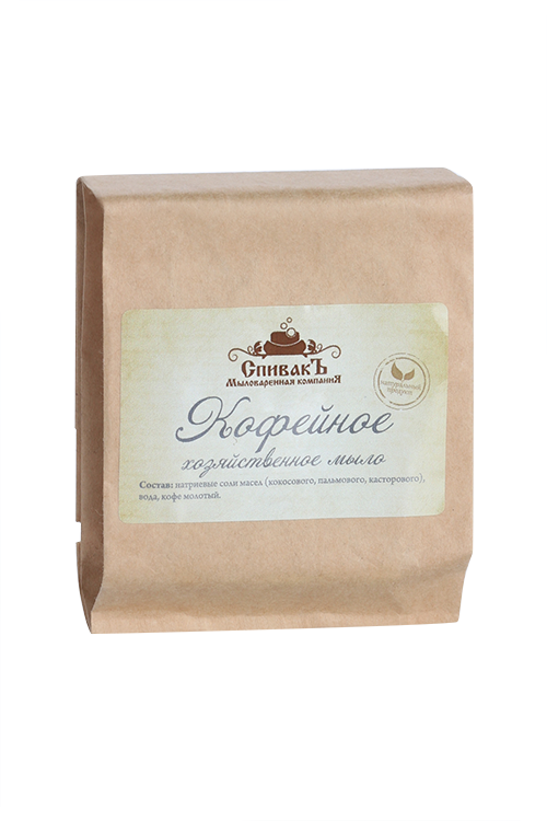 Мыло СпивакЪ хозяйственное кофейное, 100 г