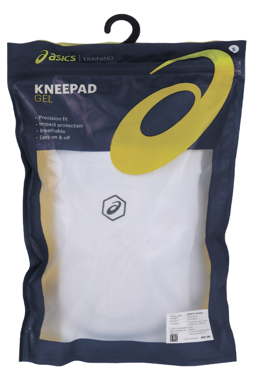 

Наколенник ASICS GEL KNEEPAD волейбольный белый р S 2 шт