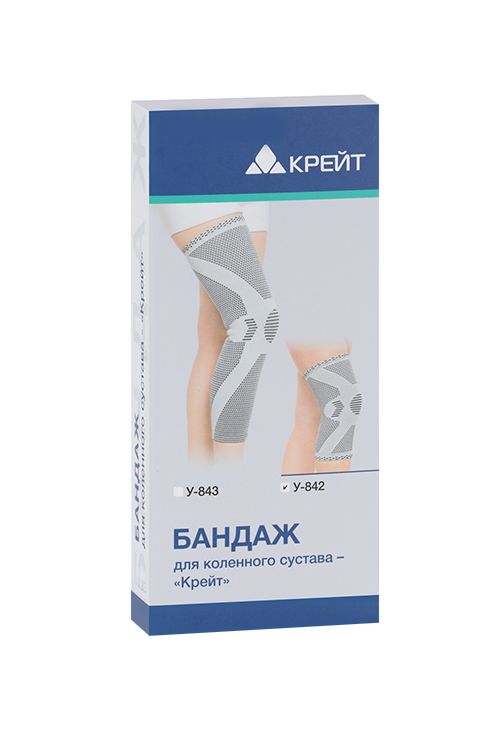 

Бандаж Крейт У-842 д/коленного суст р 5, серый