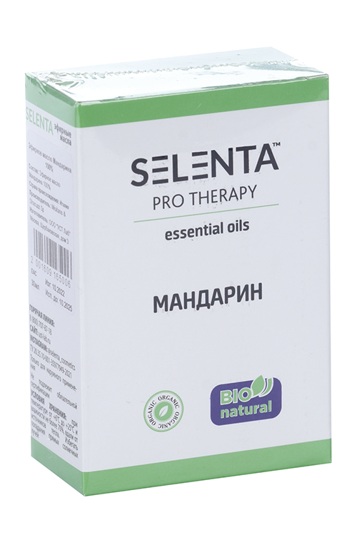 

Масло Selenta эфирное д/лица мандарин натуральное, 30 мл