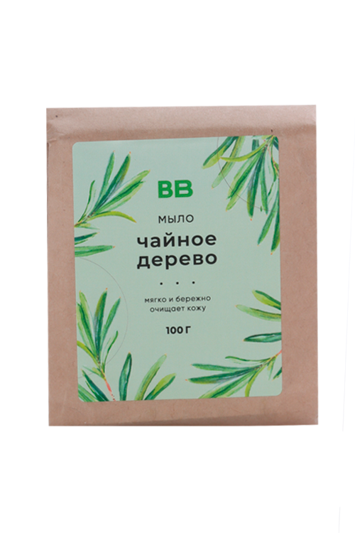 

Мыло ВкусВилл Чайное дерево д/жирной и проблемной кожи, 100 г