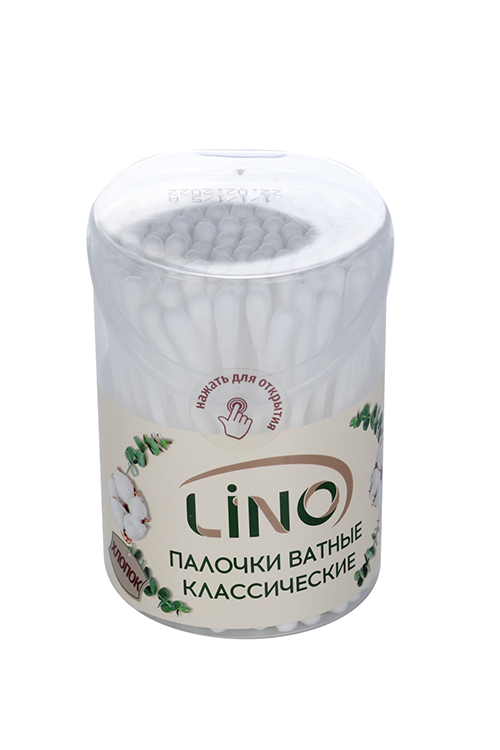 

Ватные палочки LINO, 100 шт