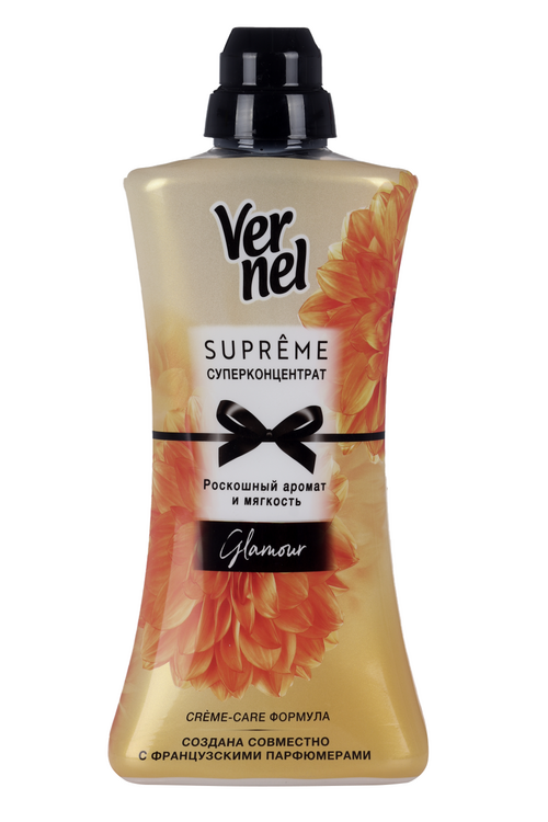 Кондиционер VERNEL дбелья Supreme Glamour роскошный аромат и мягкость 12 л 487₽