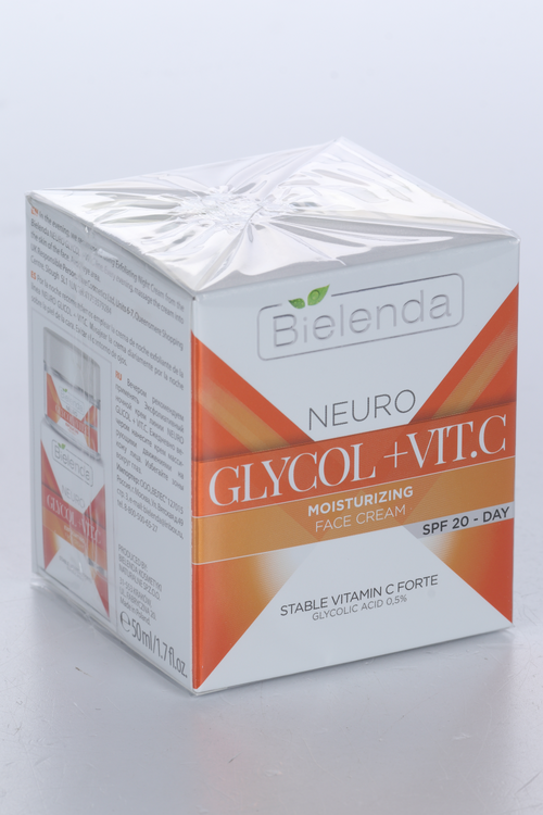 Крем BIELENDA NEURO GLICOL+VIT C увлажняющий с витамином С SPF 20 дневной, 50 мл