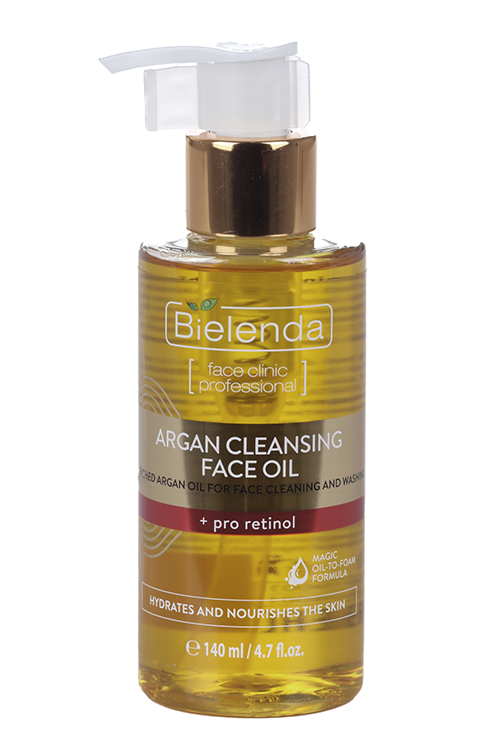 

Масло BIELENDA PRO-RETINOL д/умывания гидрофильное аргановое, 140 мл