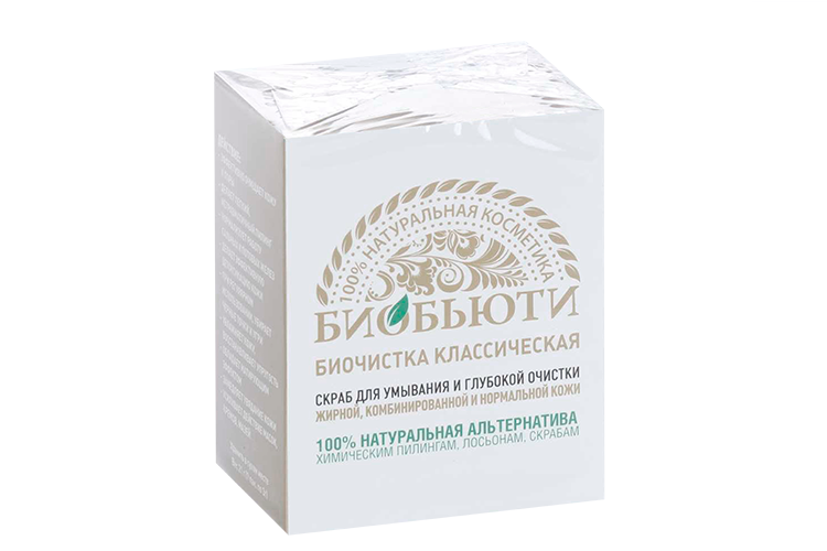 

Биочистка Биобьюти Классическая д/жирной/комбинир и норм кожи, 21 г