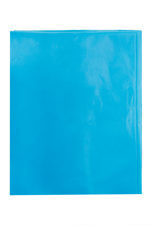 Дождевик-плащ взрослый размер 44-50 цвет голубой