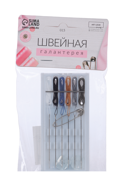 

Набор Арт Узор д/шитья в пластиковом футляре 15 предметов