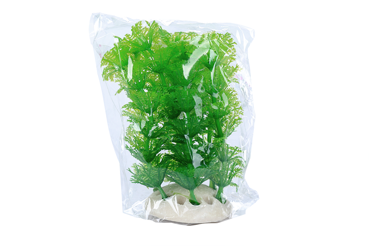 

Растение Пижон Аква искусственное аквариумное кустовое, 10 см, зеленый