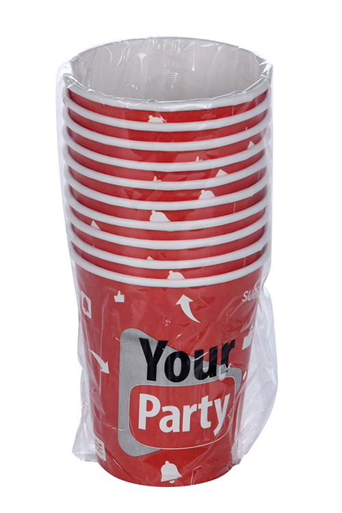 

Стакан Страна Карнавалия бумажный Your party 250 мл однослойный 10 шт