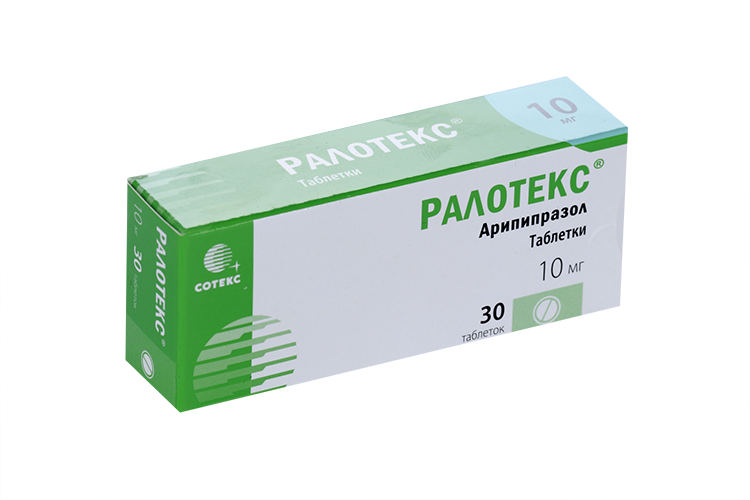 

Ралотекс 10 мг, 30 шт, таблетки