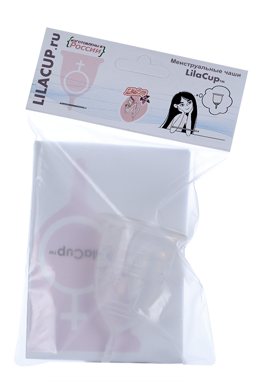 

Менструальная чаша LilaCup практик р М