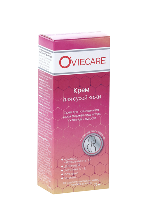 Крем Oviecare д/сухой кожи, 75 мл крем oviecare д сухой кожи 75 мл