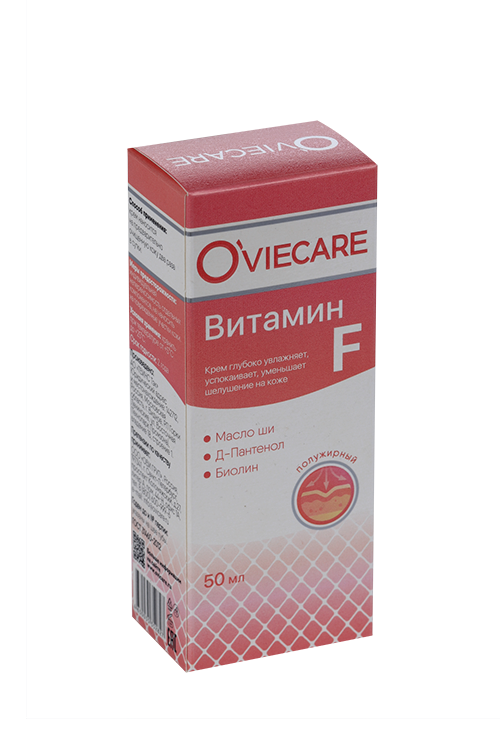 Крем Oviecare с витамином F полужирный, 75 мл