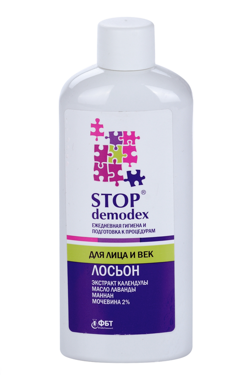 

Лосьон Stop Demodex д/лица и век при демодекозе, 150 мл