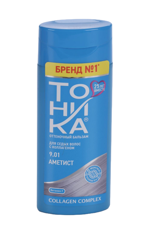 Бальзам Тоника оттеночный д/седых волос 9.01 аметист 150 мл