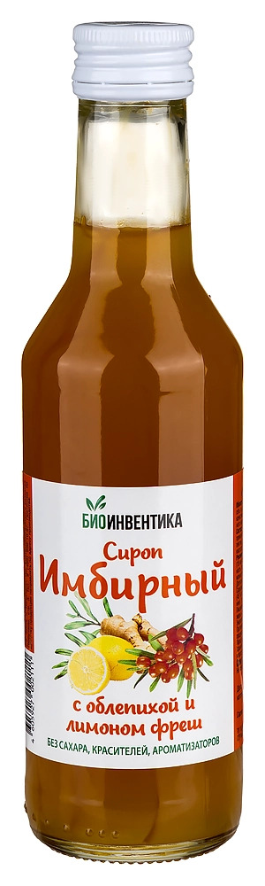 Сироп имбирный облепиха/лимон фреш