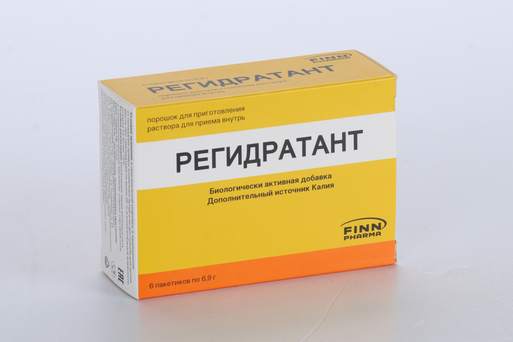 

Регидратант, 6,9 г, 6 шт, порошок для приготовления раствора для приема внутрь