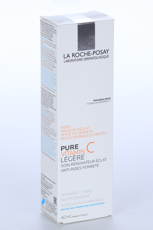 Крем-филлер LA ROCHE-POSAY pure vitamin c light д/заполнен морщин д/нормальн/комбинир кожи, 40 мл