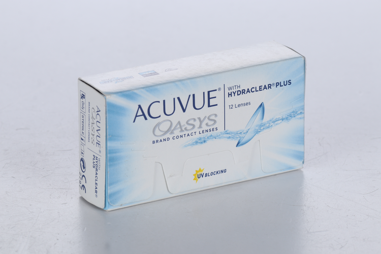 

Контактные линзы ACUVUE Oasys with hydraclear plus 12 линз R 8.8 D -1.50