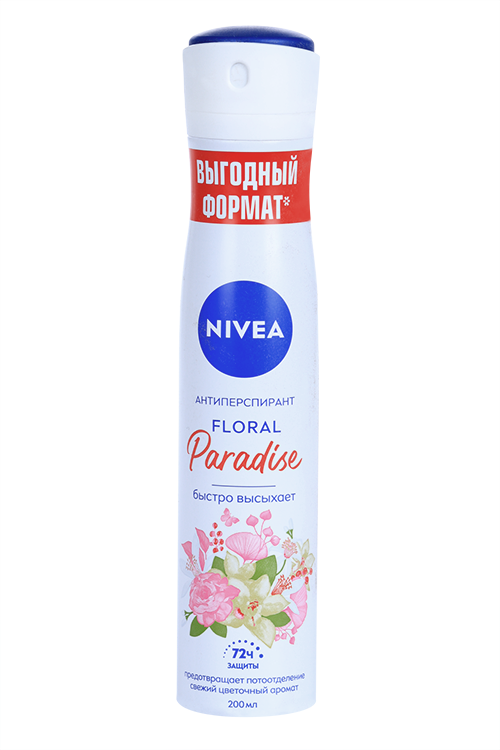 

Антиперспирант Nivea Floral Paradise женск, 200 мл