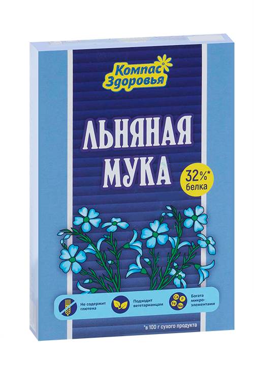 

Мука льняная Компас Здоровья, 300 г