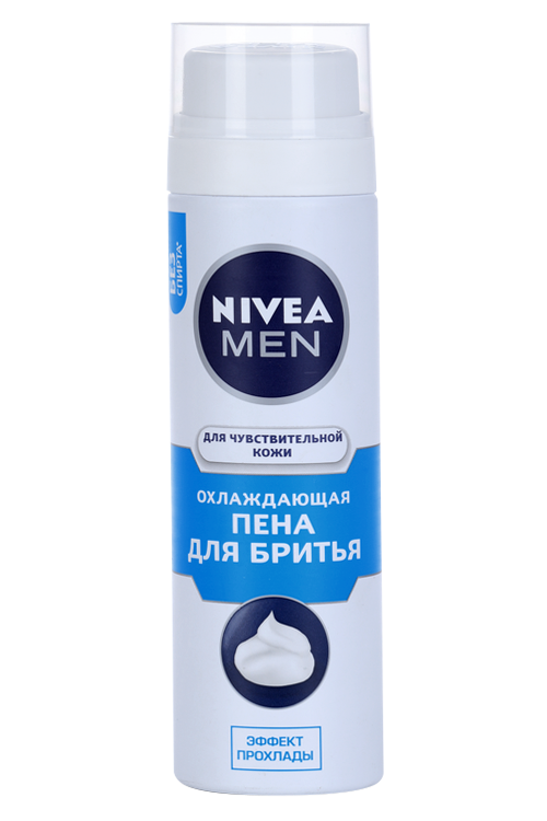 

Пена NIVEA MEN д/бритья Охлаждающая д/чувств кожи, 200 мл