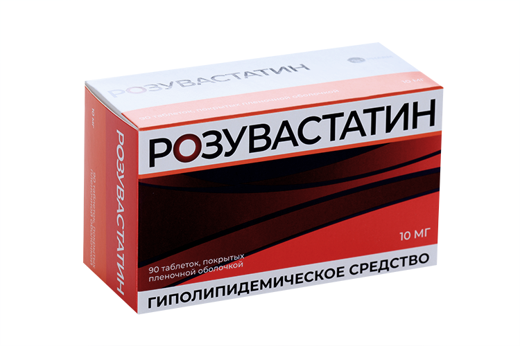 

Розувастатин 10 мг, 90 шт, таблетки покрытые пленочной оболочкой