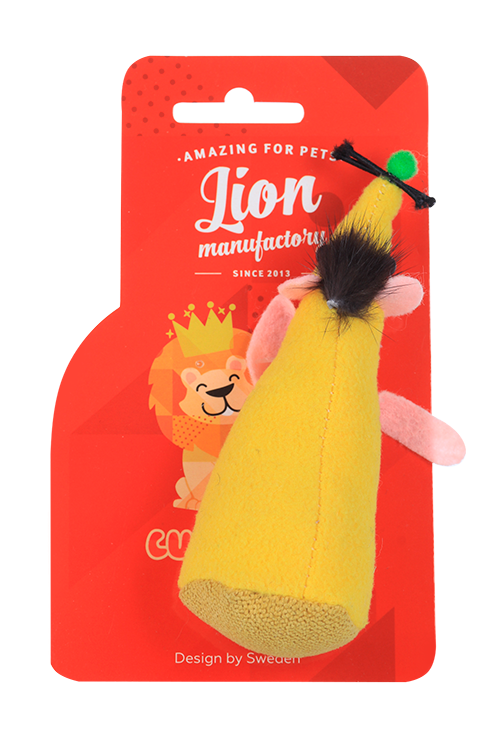 

Игрушка д/кошек Lion Крыс с натур. мехом LMG-K0138-D