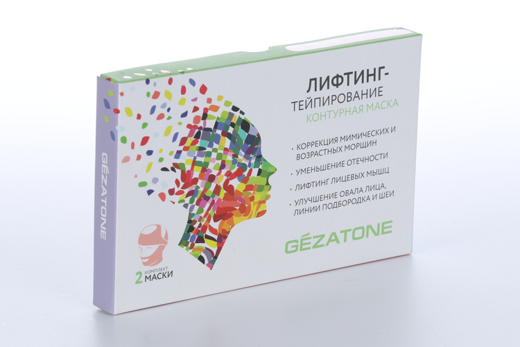 

Маска Gezatone контурная д/лифтинг-тейпирования ткан, 2 шт