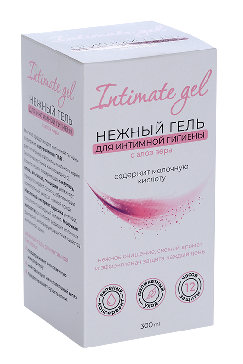 

Гель Нежный с алоэ вера д/интимной гигиены, 300 мл