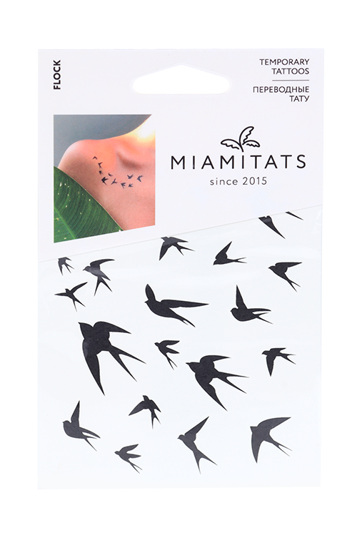 

Тату переводные MIAMITATS Flock (mini) (7100)