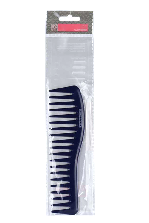 

Гребень волна 18 см Dewal Beauty синий DBS6260